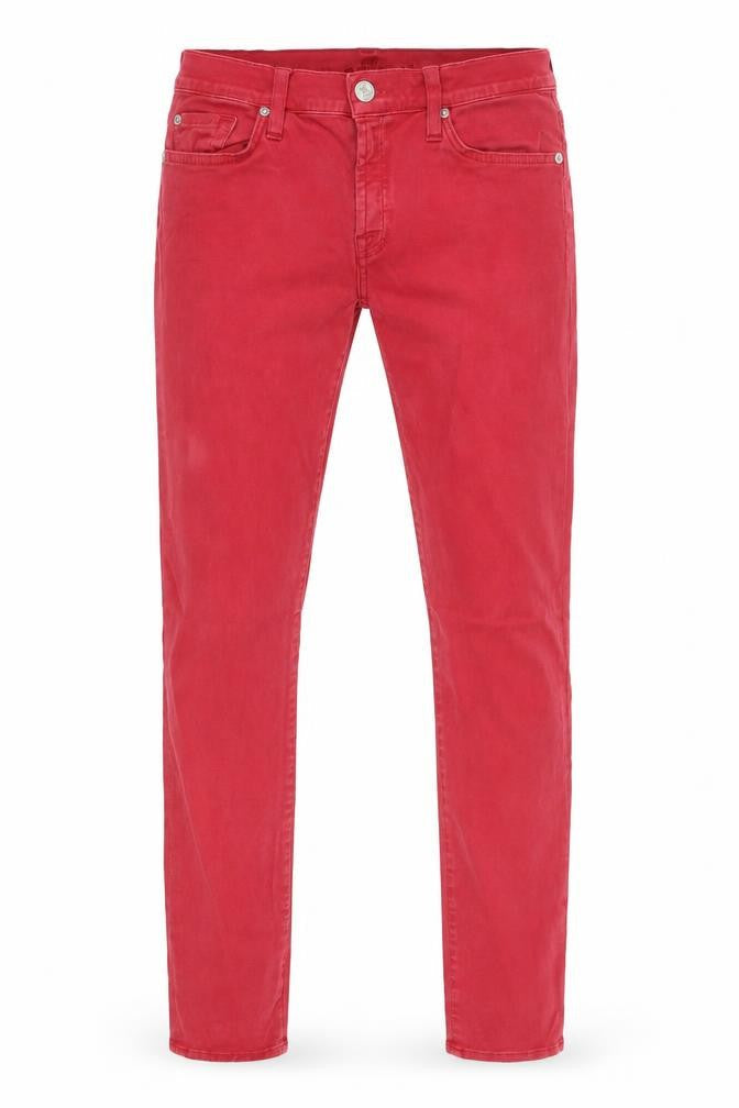 For All Mankind Mens Red   Skinny Jeans Size 27 in L29 in