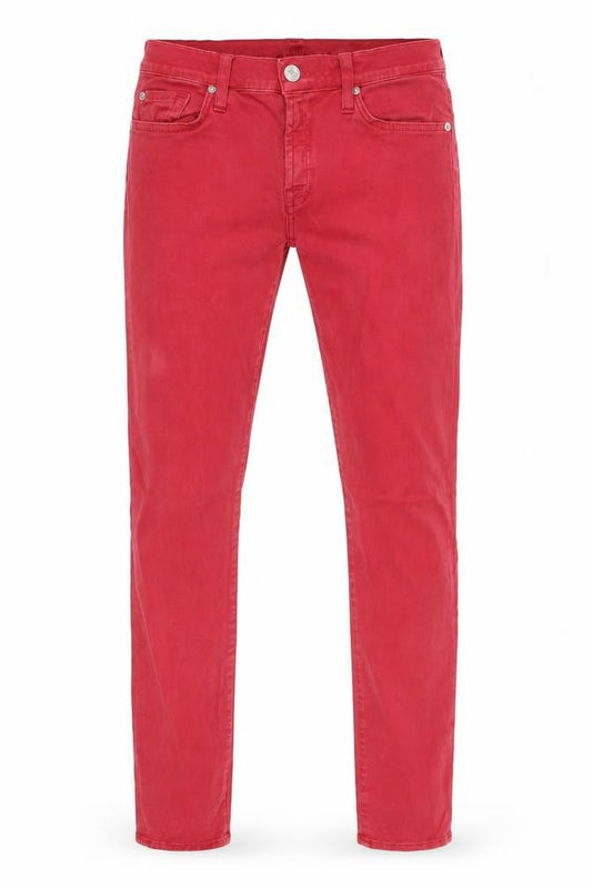 For All Mankind Mens Red   Skinny Jeans Size 27 in L29 in