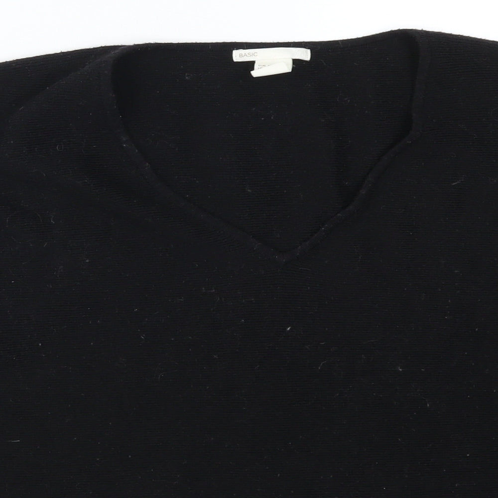 H&M Womens Black   Pullover Jumper Size M