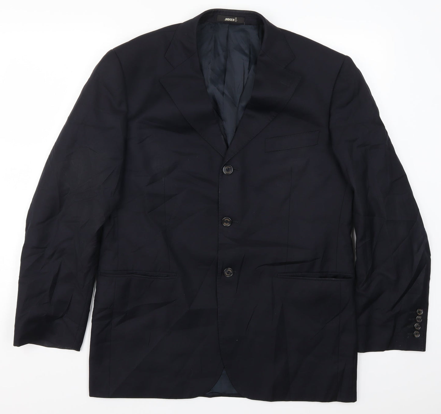 Judger Mens Blue   Jacket Suit Jacket Size 40