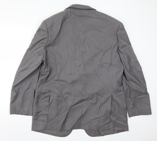 Marks and Spencer Mens Grey   Jacket Suit Jacket Size 44