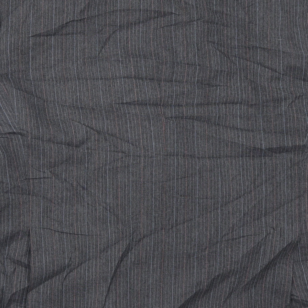 St Michael Mens Grey Striped  Jacket Suit Jacket Size 44