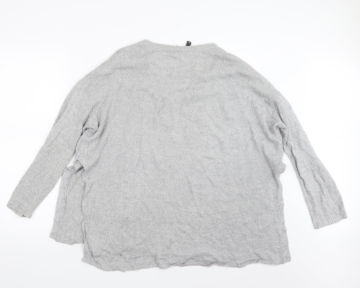 Divided by H&M Womens Grey  Knit Pullover Jumper Size L