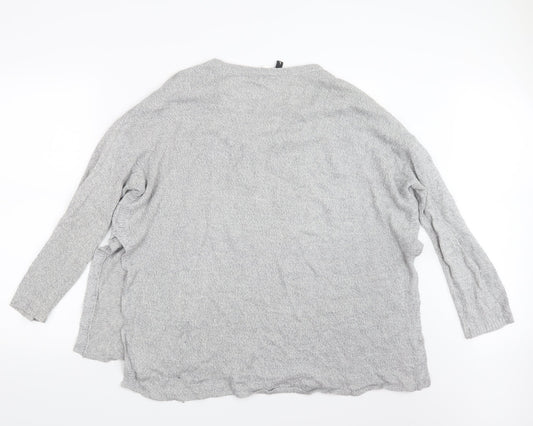 Divided by H&M Womens Grey  Knit Pullover Jumper Size L