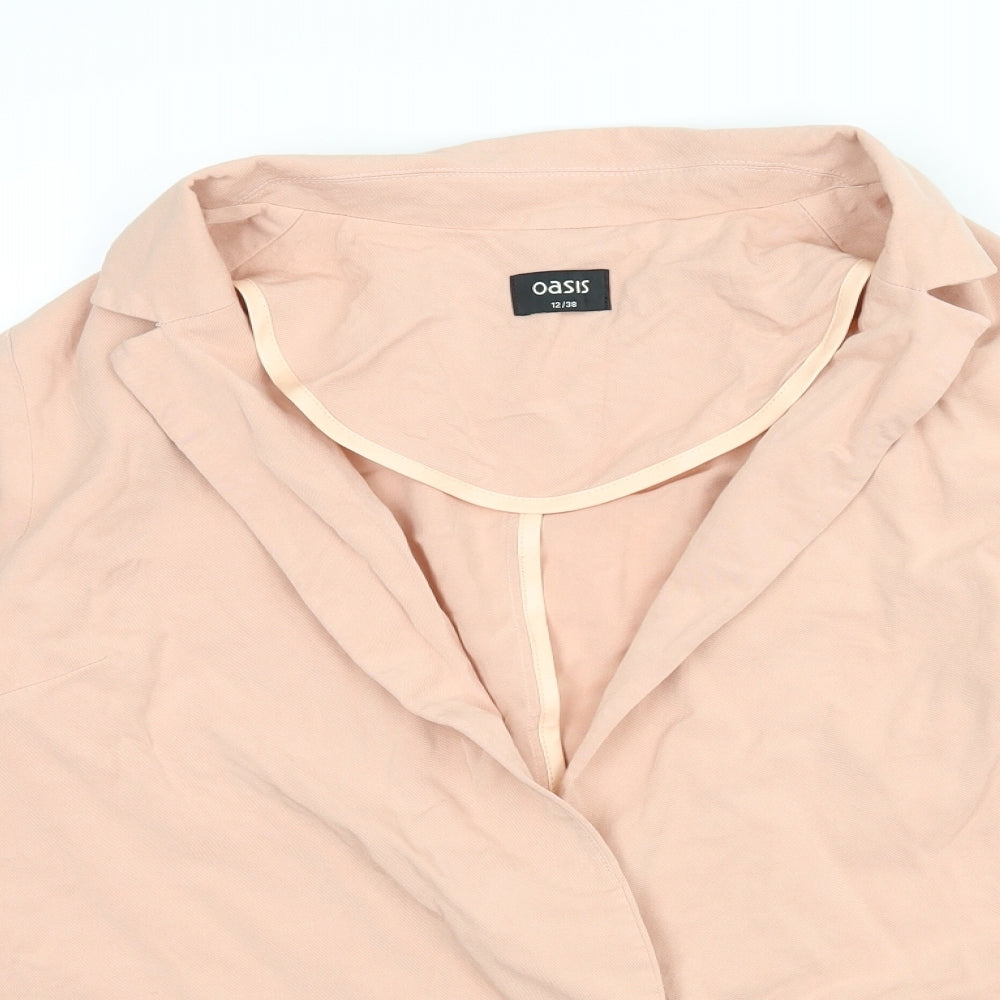 Oasis Womens Pink   Jacket Blazer Size 12