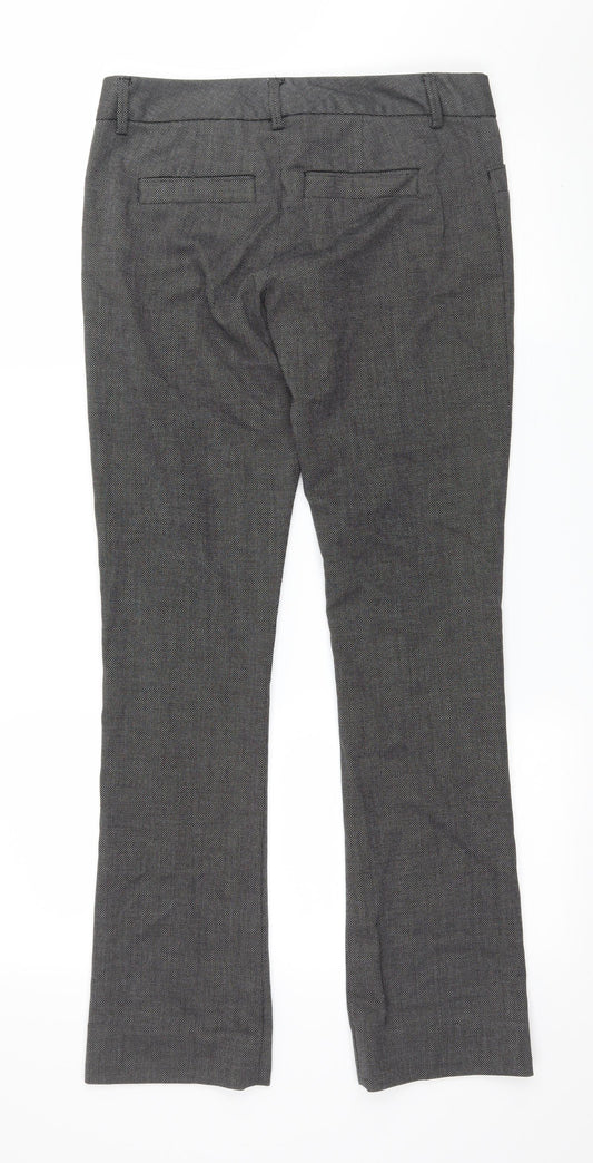Express Womens Grey Polka Dot  Trousers  Size 30 in L30 in