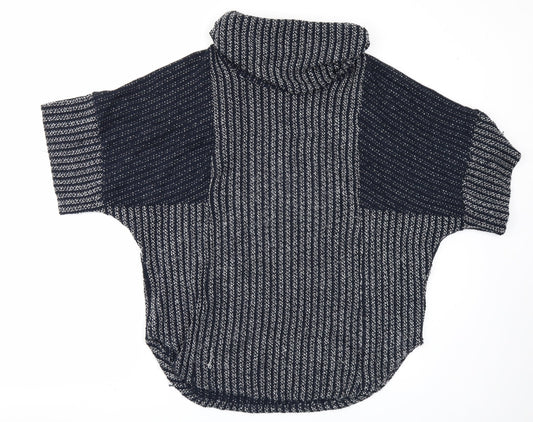 Izabel Womens Blue  Knit Pullover Jumper Size 8
