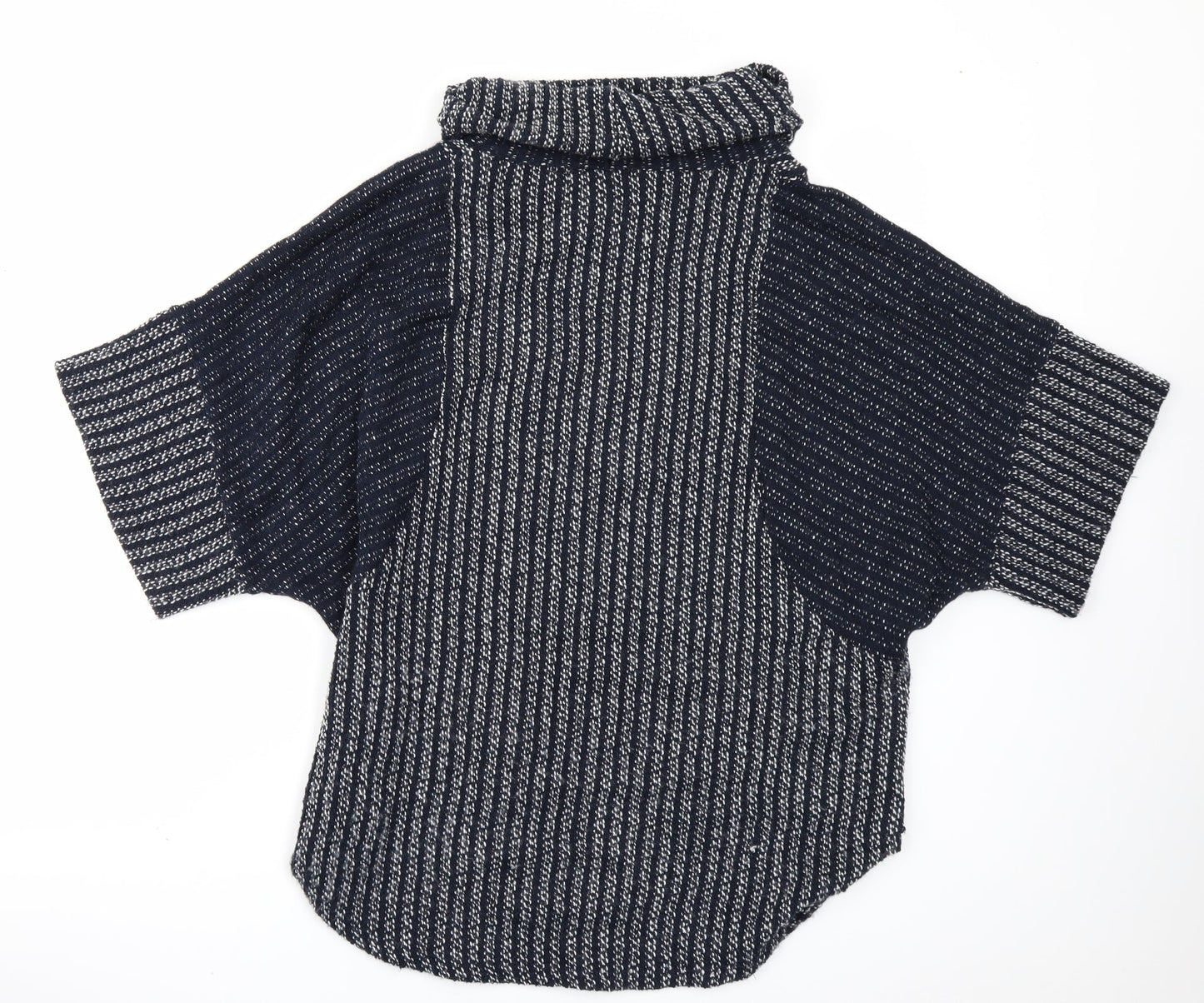 Izabel Womens Blue  Knit Pullover Jumper Size 8