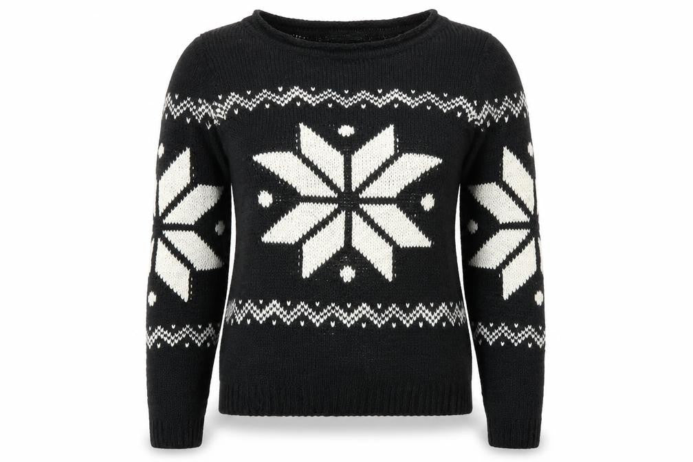 Real Clothing Company Womens Black   Pullover Jumper Size S