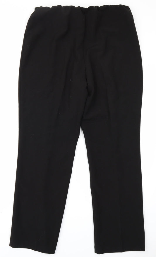 Classic Womens Black   Trousers  Size 14 L26 in