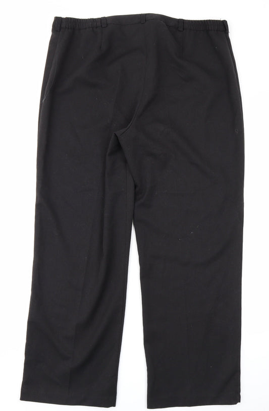 Annabelle Womens Black   Trousers  Size 16 L27 in