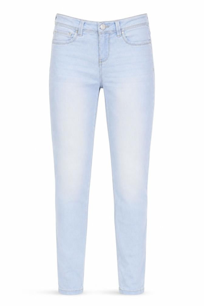 Denim & Co. Womens Blue  Denim Skinny Jeans Size 6 L29 in