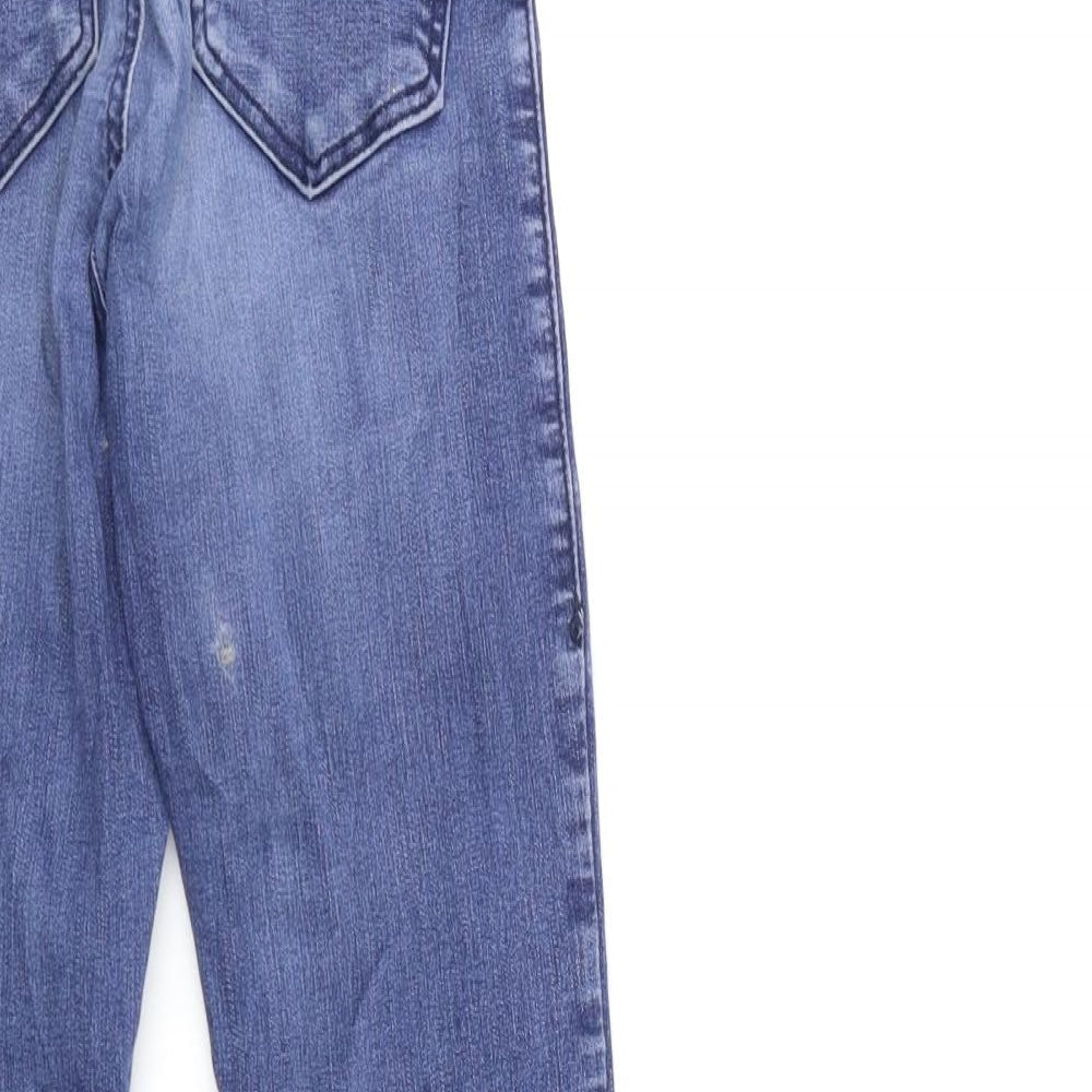 Topshop Womens Blue  Denim Skinny Jeans Size 26 in L30 in