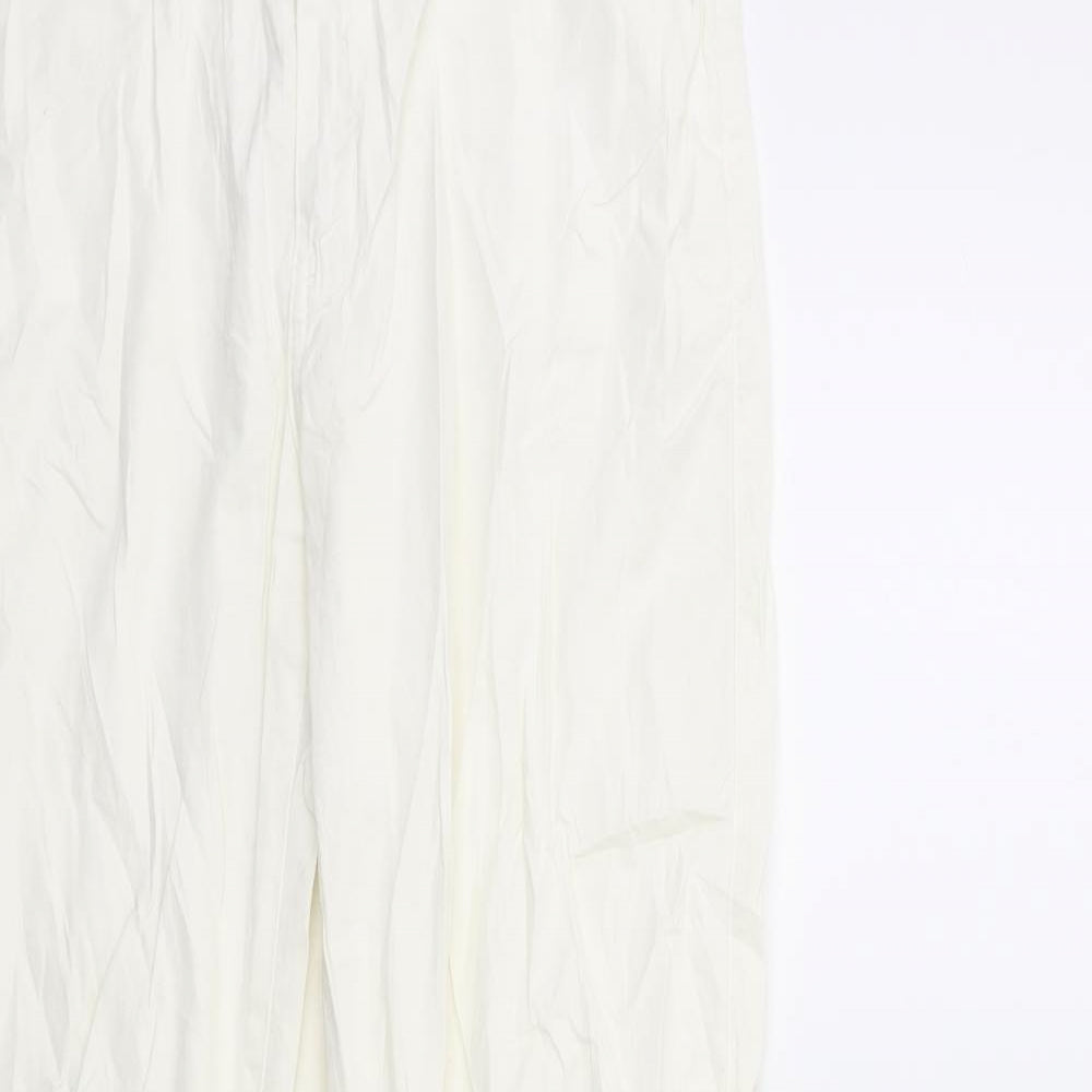 JACKY-O Womens White   Trousers  Size 30 in L32 in