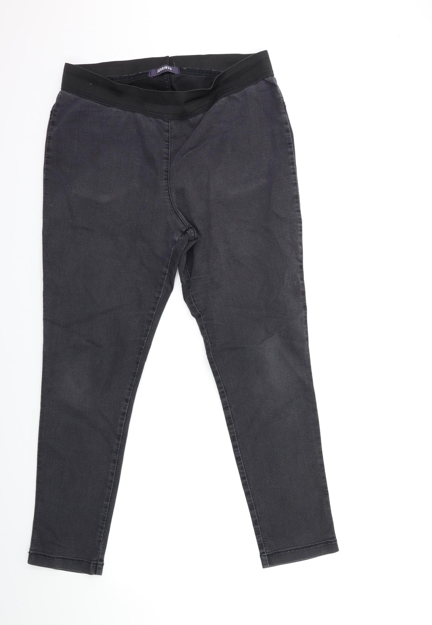 Marks and Spencer Womens Black  Denim Jegging Jeans Size 32 in L26 in
