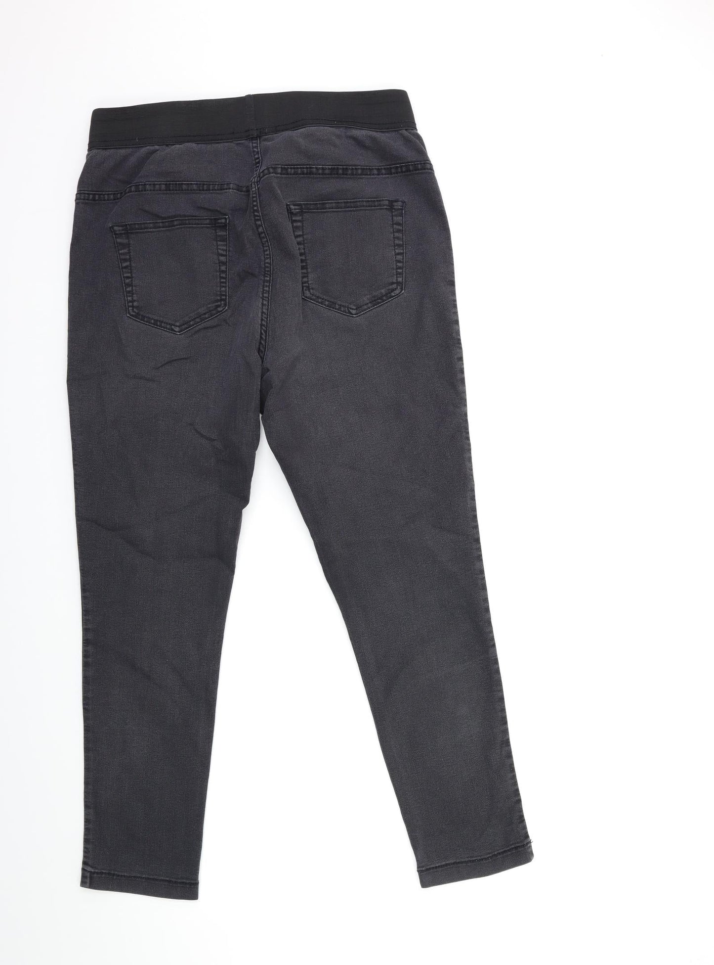 Marks and Spencer Womens Black  Denim Jegging Jeans Size 32 in L26 in
