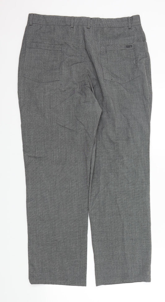 creonprevis Mens Grey   Trousers  Size 34 L27 in