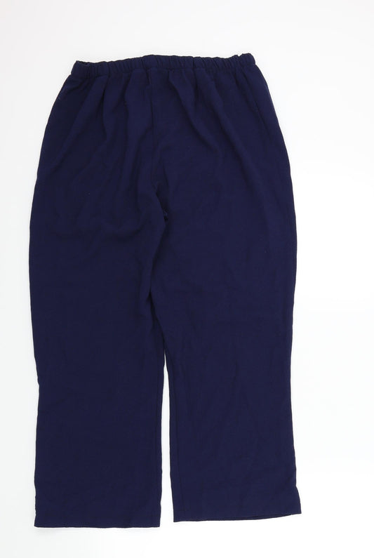 dixie Womens Blue   Trousers  Size 18 L24 in