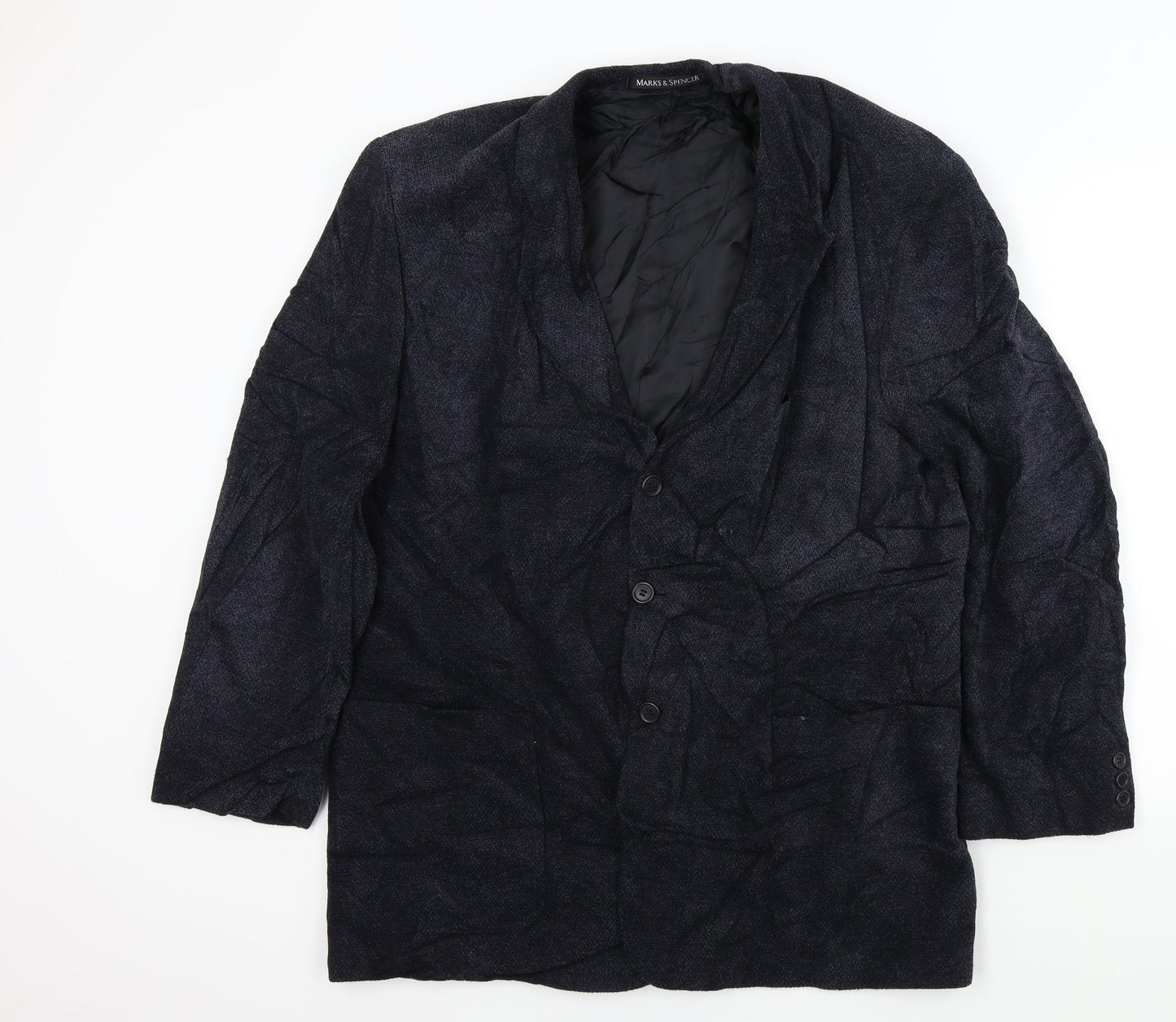 M&S Mens Blue   Jacket  Size M