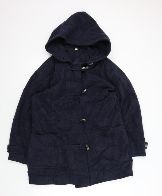 House of Fraser Womens Blue   Jacket Coat Size 12