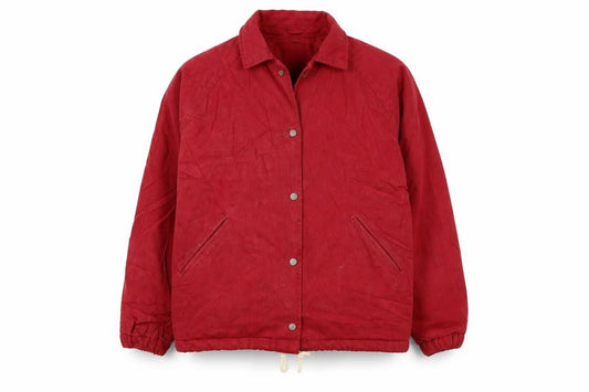 Pull&Bear Mens Red   Overcoat Jacket Size S