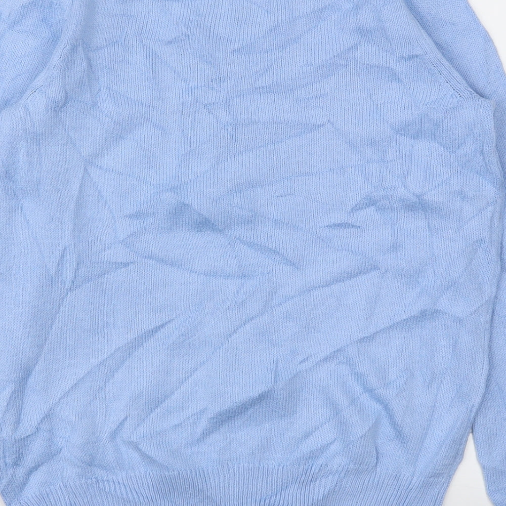 M&S Womens Blue   Pullover Jumper Size S