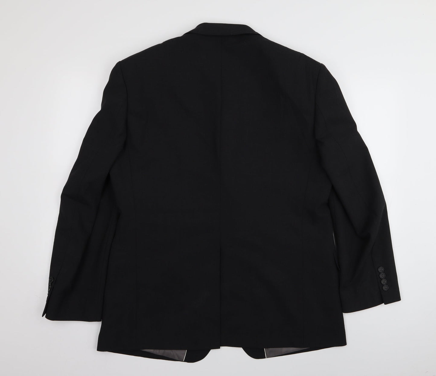 M&S Mens Black   Jacket Blazer Size 42