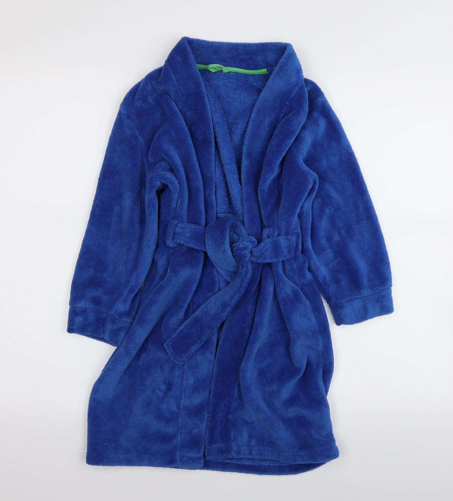M Boys Blue Solid   Gown Size 5-6 Years