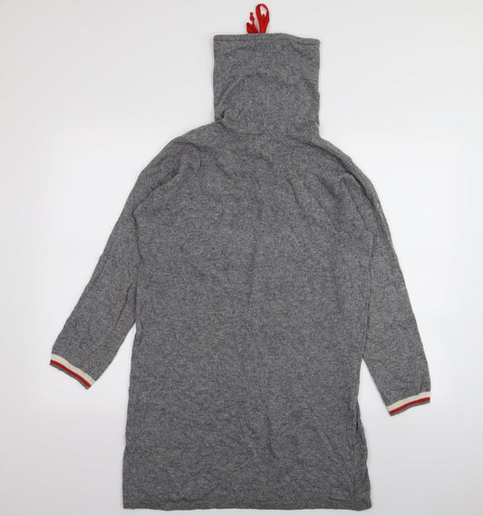 Benedetta B Womens Grey   Jumper Dress  Size S