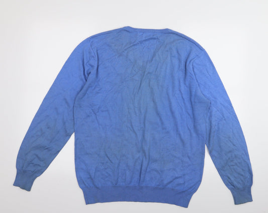 Greenwoods Mens Blue   Pullover Jumper Size M