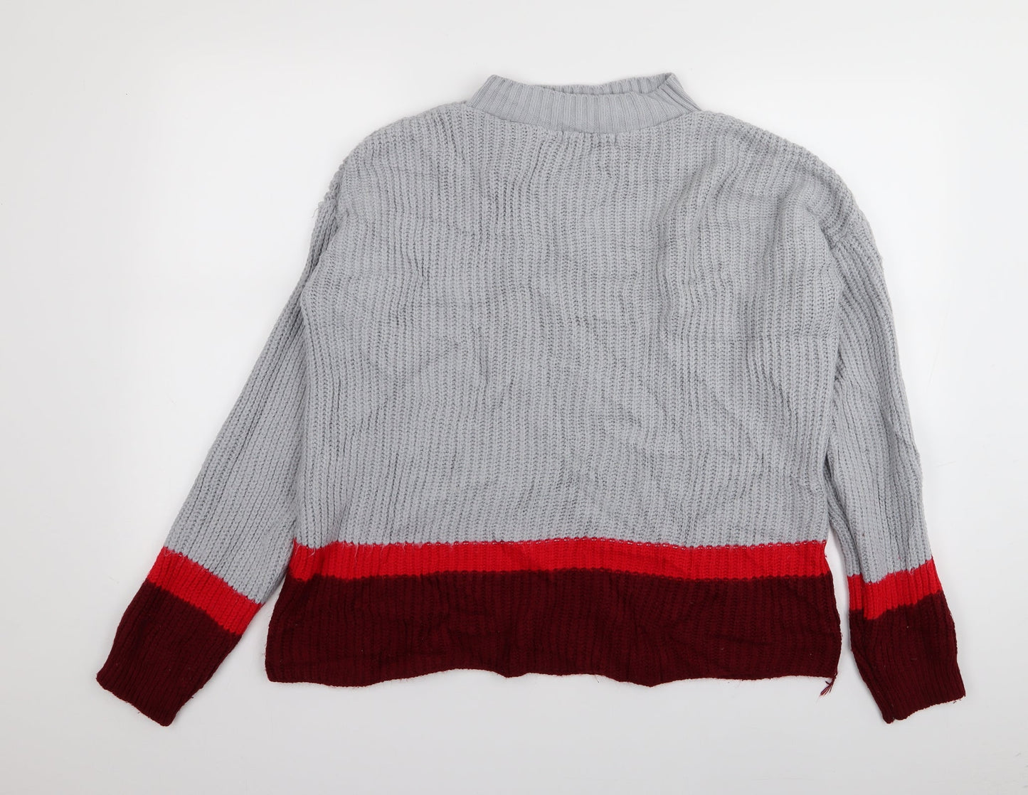 Missguided Womens Multicoloured   Pullover Jumper Size 10