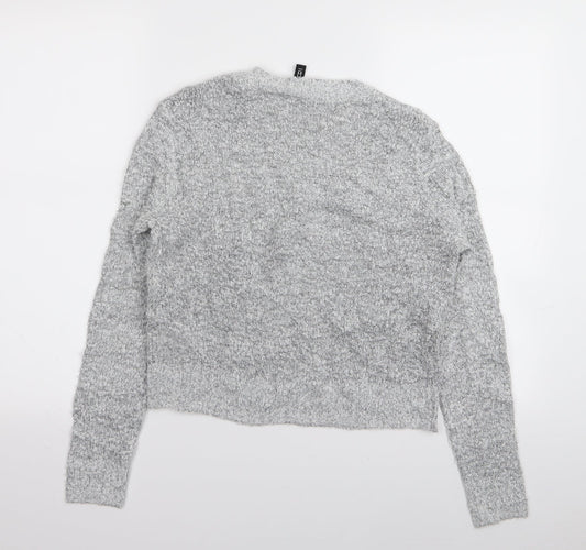 H&M Womens Grey   Pullover Jumper Size S
