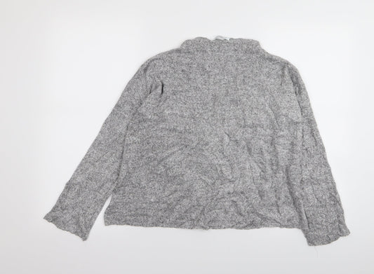 Zara Womens Grey   Pullover Jumper Size S