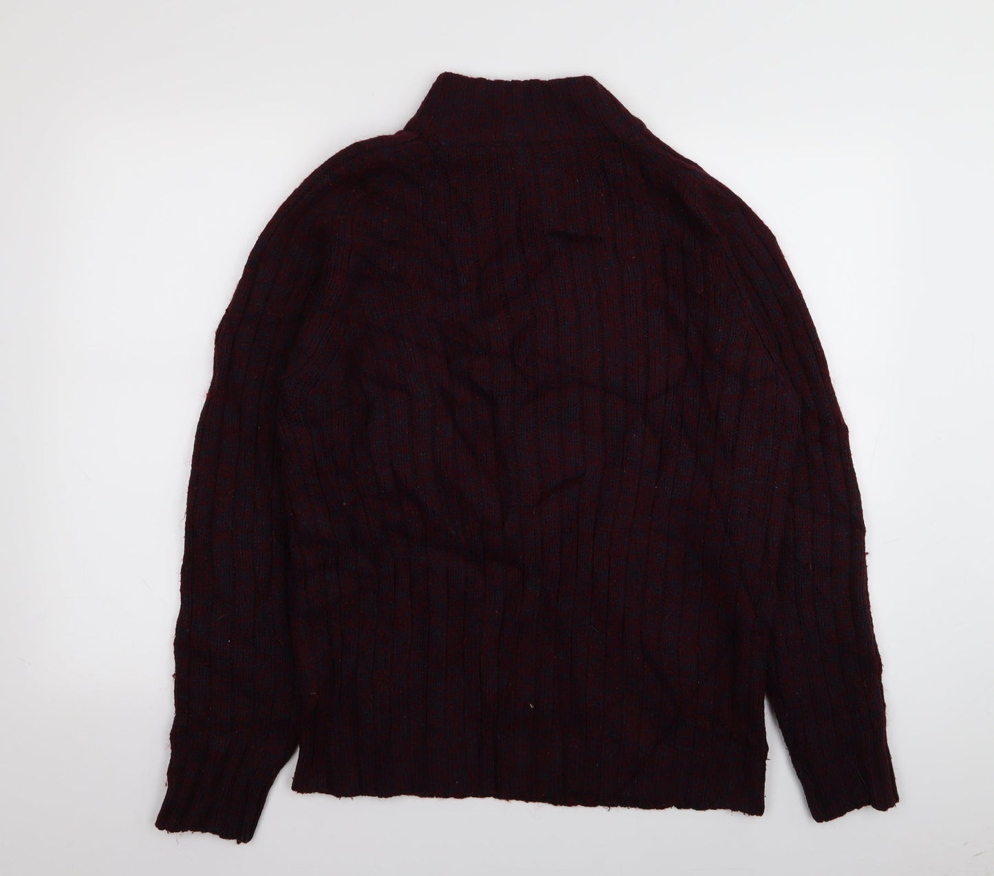 M&S Mens Red   Pullover Jumper Size M