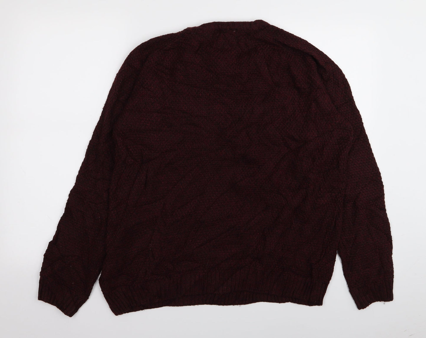 Easy Mens Red   Pullover Jumper Size L