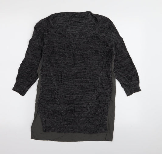 Betty Jackson Black Womens Black   Pullover Jumper Size 8
