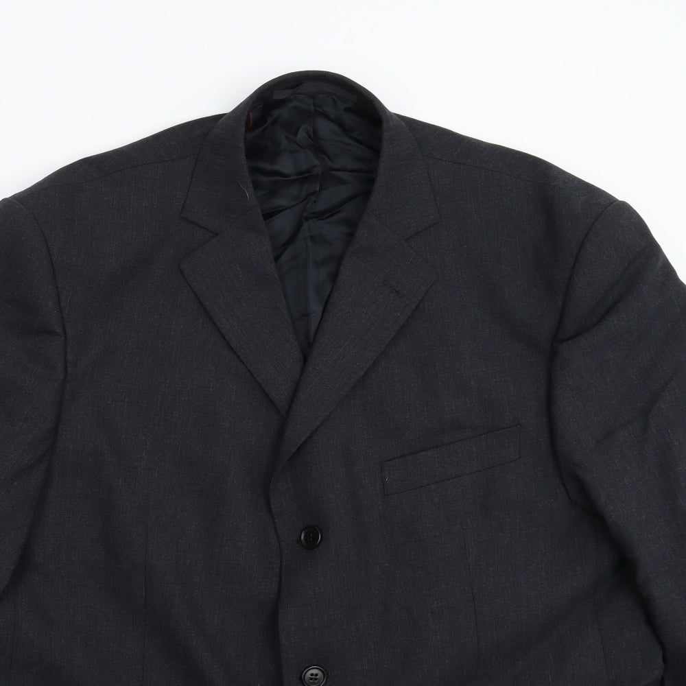 Marks and Spencer Mens Grey   Jacket Suit Jacket Size 42