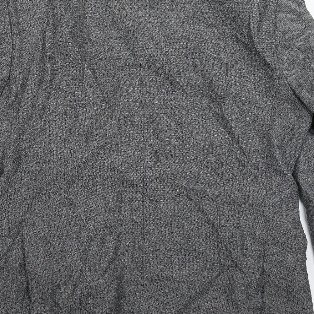Preworn Mens Grey   Jacket Suit Jacket Size 44