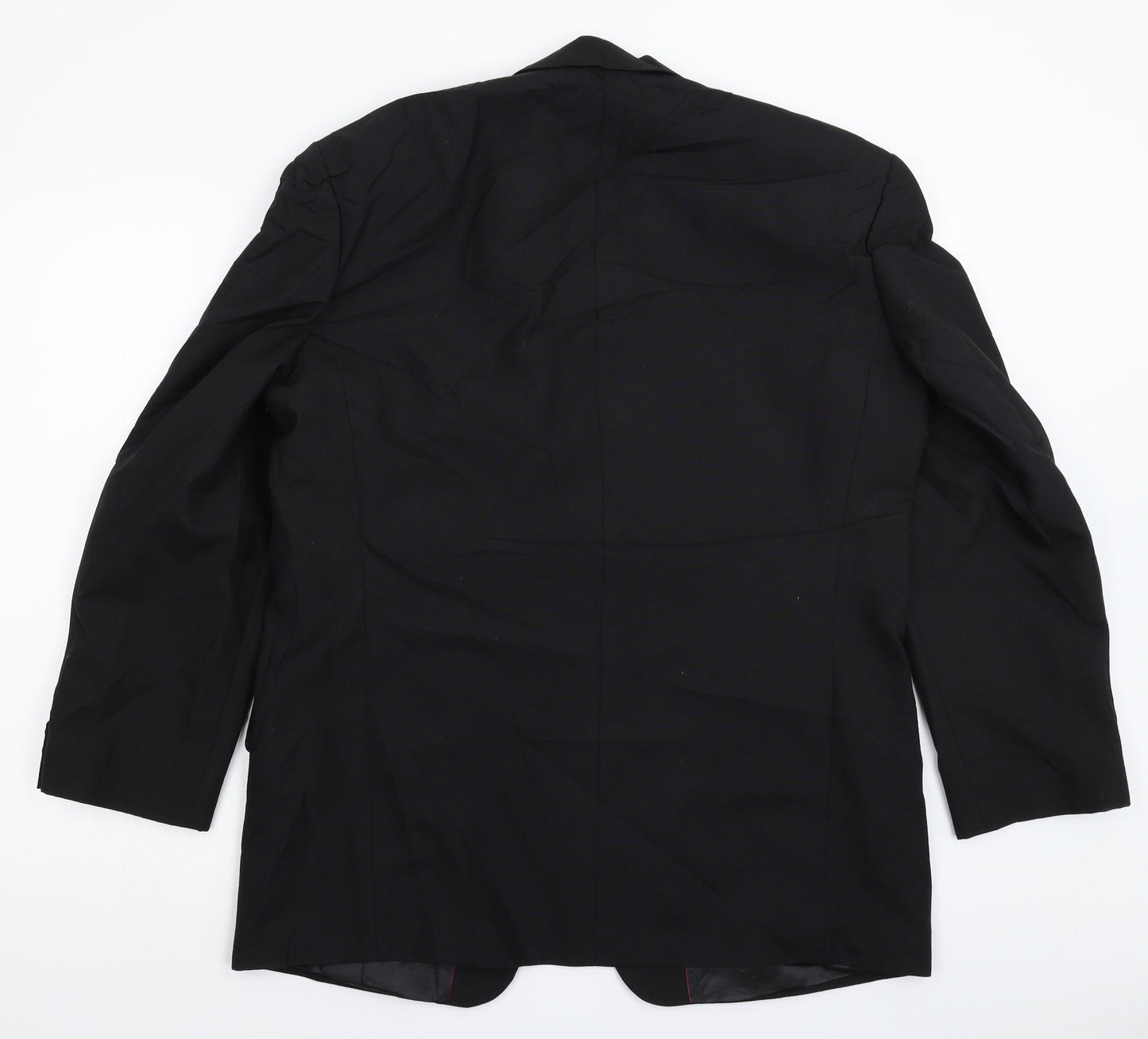 HR Mens Black   Jacket Suit Jacket Size 42