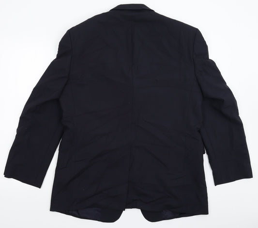 You Mens Blue   Jacket Suit Jacket Size 42