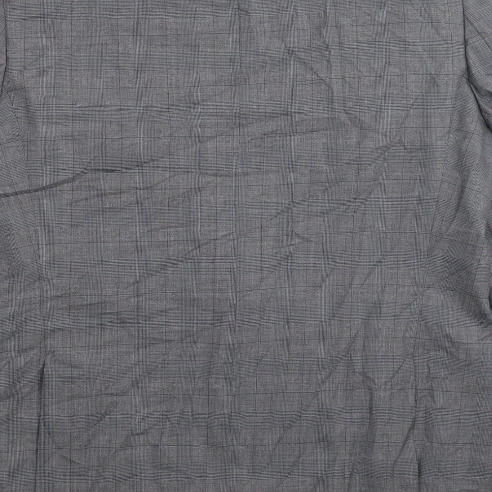 Marks and Spencer Mens Grey Check  Jacket Suit Jacket Size 42