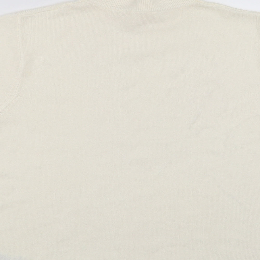 BHS Womens Ivory   Pullover Jumper Size 14