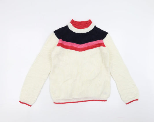 Dunnes Stores Womens Ivory   Pullover Jumper Size S  - 31in chest