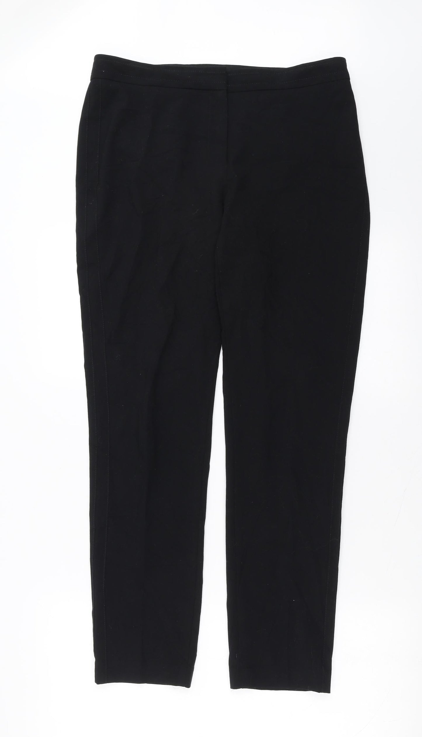 Marks and Spencer Womens Black   Trousers  Size 12 L29 in