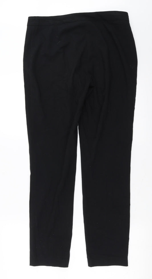 Marks and Spencer Womens Black   Trousers  Size 12 L29 in