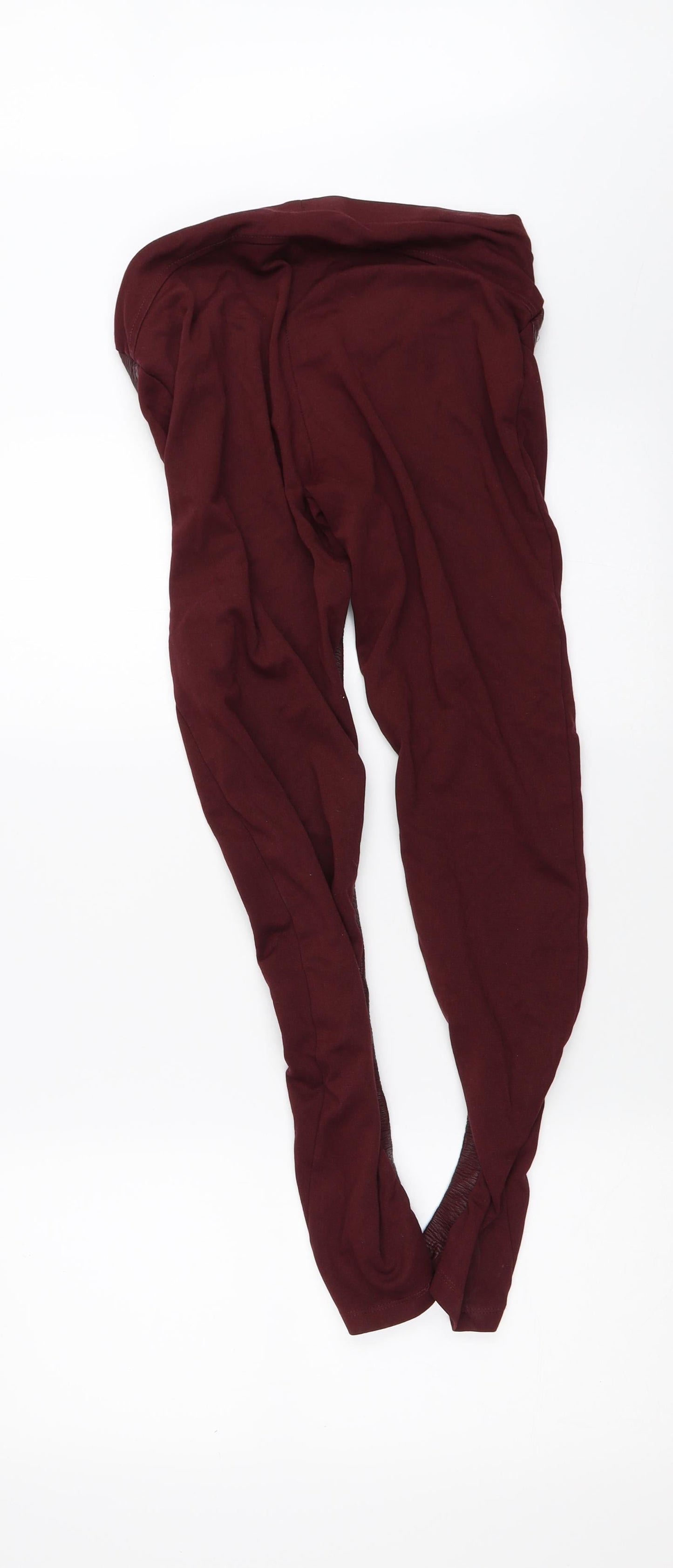 ESMARA Womens Red   Carrot Leggings Size S L26 in