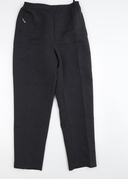 newfashion Womens Grey   Trousers  Size 36 L28 in