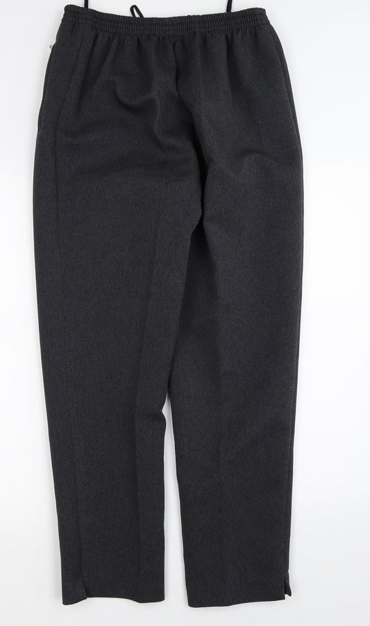 newfashion Womens Grey   Trousers  Size 36 L28 in