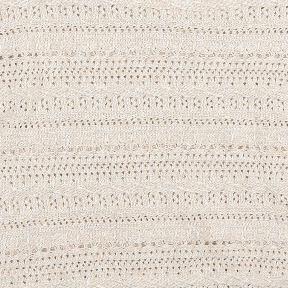 M&Co Womens Beige   Pullover Jumper Size 14