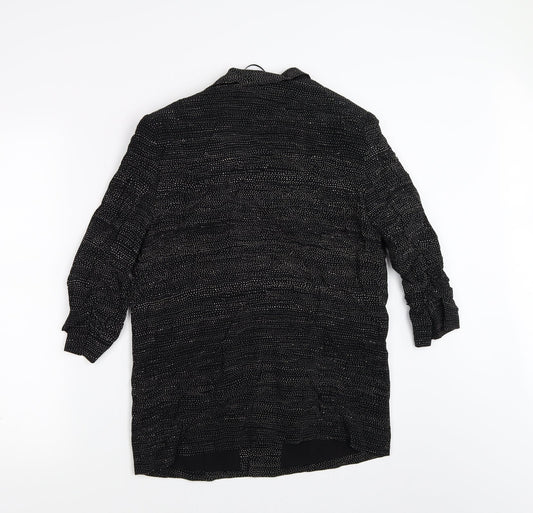 F&F Womens Black Polka Dot  Jacket  Size 10
